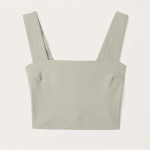 Abercrombie & Fitch // Wide Strap Squareneck Top // Size L